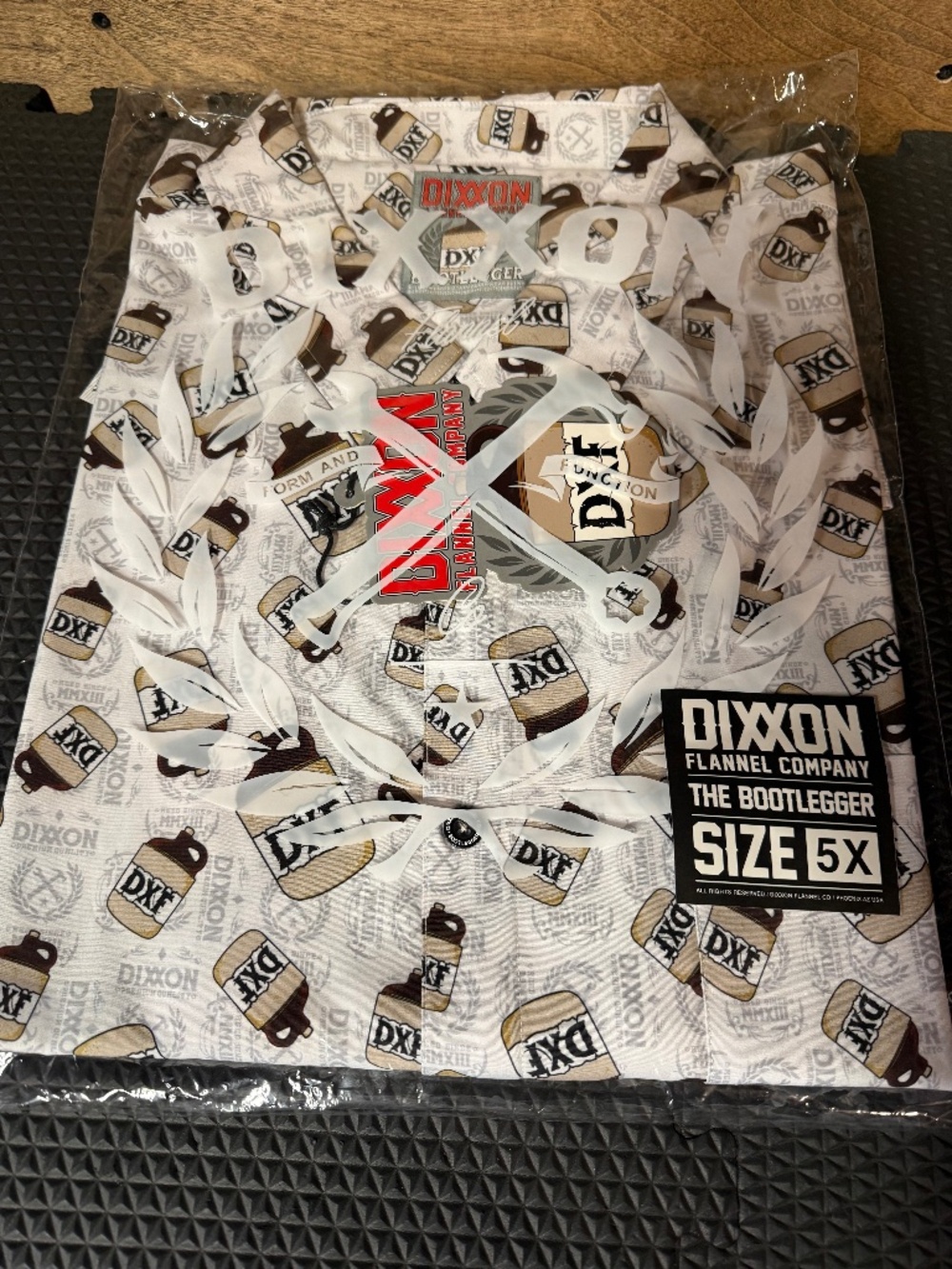 Dixxon Flannel Co. The Bootlegger Button-Up Shirt Mens 5XL NWT